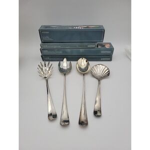 International Silver Company 4 Piece Serving Utensils silver plated original box